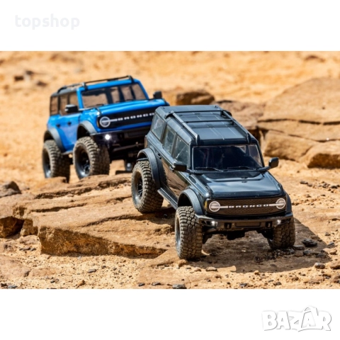 Перфектен с 2 батерии и дистанционно Traxxas TRX-4M, 4x4, 2.4 GHz TQ, Ford Bronco ..., снимка 5 - Коли, камиони, мотори, писти - 51893971