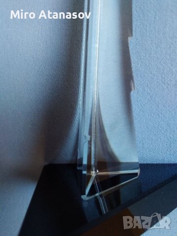 СССР кристален сувенир Спаската кула Кремъл Москва, снимка 6 - Колекции - 39909558