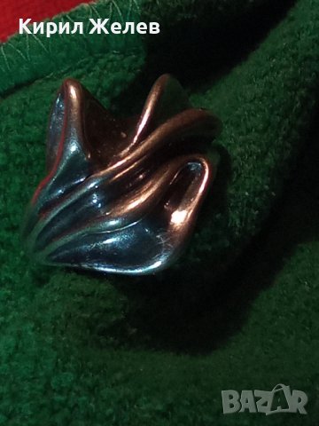 ДИЗАЙНЕРСКИ АРТ СРЕБЪРЕН КУХ ПРЪСТЕН ЛАКИРАНО СРЕБРО 925 ПРЕКРАСНА РЪЧНА МАЙСТОРСКА ИЗРАБОТКА 27305, снимка 17 - Пръстени - 36797587