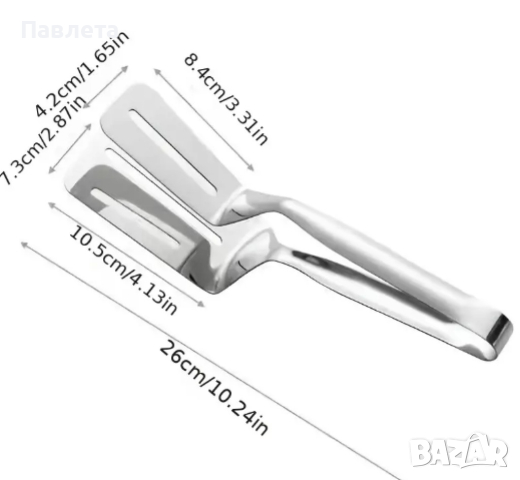 3-в-1 многофункционална щипка за барбекю от неръждаема стомана, снимка 1 - Други стоки за дома - 44909629
