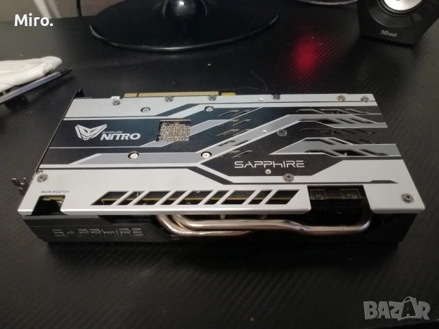 Sapphire nitro plus RX 570 4 GB GDDR5 , снимка 3 - Видеокарти - 52434702