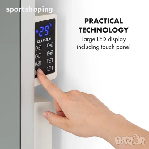 Отоплителен панел Klarstein Hot Spot Crystal Flow 10035036, снимка 2 - Отоплителни печки - 52039749