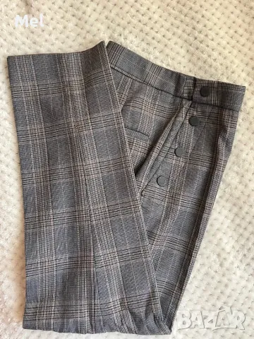 Sandro кариран панталон, тип молив, р-р XS/34EU, снимка 4 - Панталони - 50234988