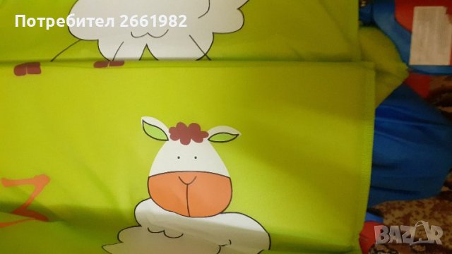 Детска сгъваема кошара с овчици, снимка 3 - Кошарки - 38448892