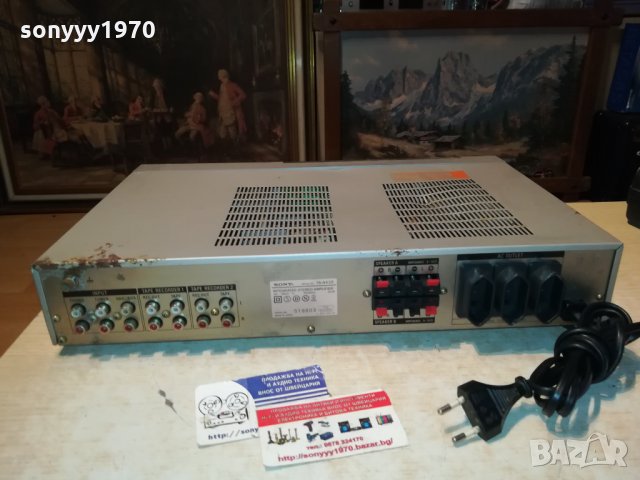 SONY TA-AX22 SILVER-AMPLIFIER-JAPAN 1801221724, снимка 4 - Ресийвъри, усилватели, смесителни пултове - 35479987