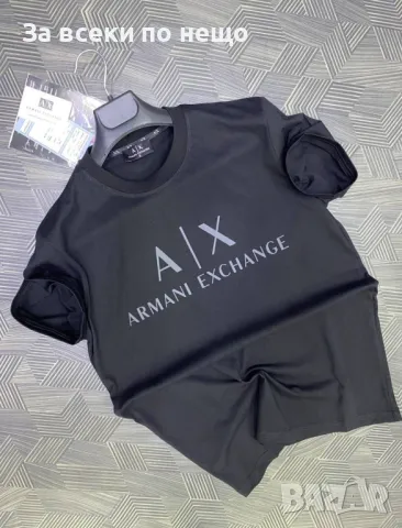 Armani Exchange Мъжка Тениска👕Мъжка Блуза С Къс Ръкав Армани Ексчейндж - Различни Цветове, снимка 4 - Тениски - 48930987