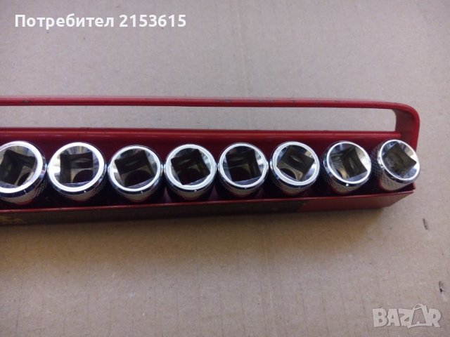 Mac Tools 14 броя 3/8 качествени 6 стенни къси камъни вложки, снимка 7 - Други инструменти - 43583772