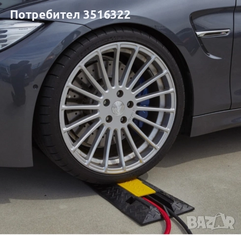 Рампа ограничителен праг на скорост с канал за кабели, 100 см , снимка 5 - Друго търговско оборудване - 52856454