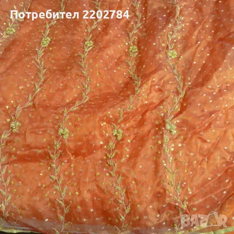 Индийска пола с шал, снимка 3 - Поли - 48651541