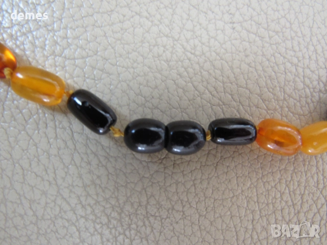 Дамско колие-кръг от първокласен балтийски кехлибар, снимка 7 - Колиета, медальони, синджири - 51882953