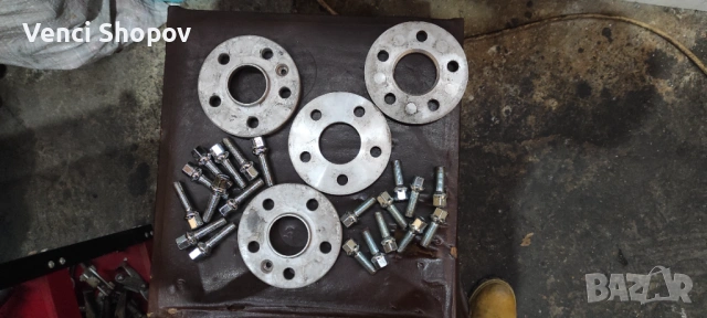 Фланци с болтове 5х100, снимка 6 - Гуми и джанти - 53279914
