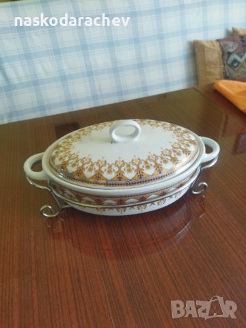 Купа с капак рисувана керамика , снимка 10 - Декорация за дома - 38978481