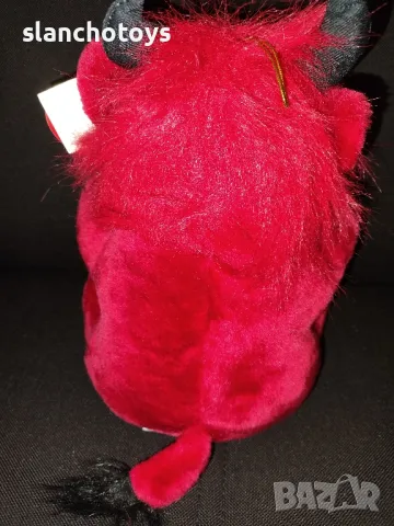 Голям плюшен дявол,около 30см, снимка 3 - Плюшени играчки - 48158840