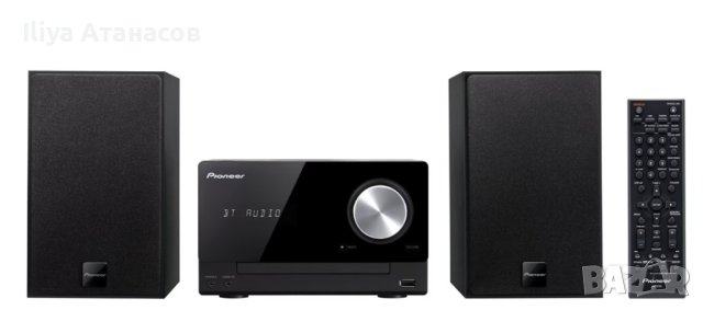 Pioneer X CM35 K CD USB Bluetooth NFC 2xAUX аудиосистема с тонколони и дистанционно , снимка 1 - Тонколони - 43385002