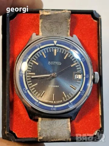 съветски механичен часовник Восток 17 камней, снимка 2 - Мъжки - 48735906