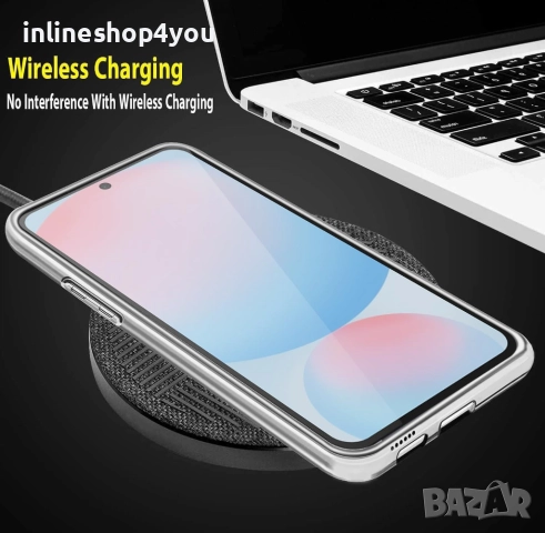 Прозрачен 360° Градуса Кейс Samsung Galaxy S24 / FE / S24+ / S24 Ultra, снимка 7 - Калъфи, кейсове - 52647636