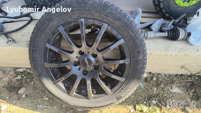 Гуми с джанти свалени от Мазда 3