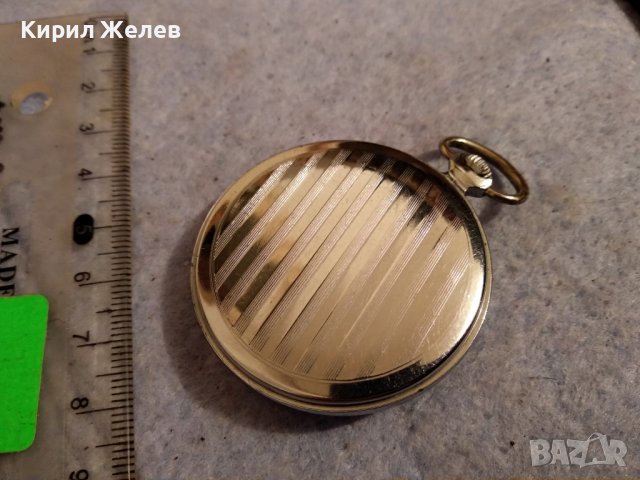 МОЛНИЯ Стар РУСКИ МЕХАНИЧЕН ДЖОБЕН ЧАСОВНИК МОЛНИЯ СССР 37126, снимка 6 - Джобни - 40060375
