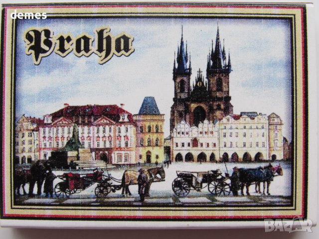 Магнит-кибрит от Прага, Чехия - 32, снимка 3 - Колекции - 43232689