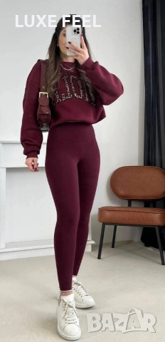 Дамски Клин -Бордо ⚜️ OYSHO 