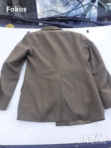 Стара военна Соц. куртка - униформа, снимка 2 - Антикварни и старинни предмети - 52695498