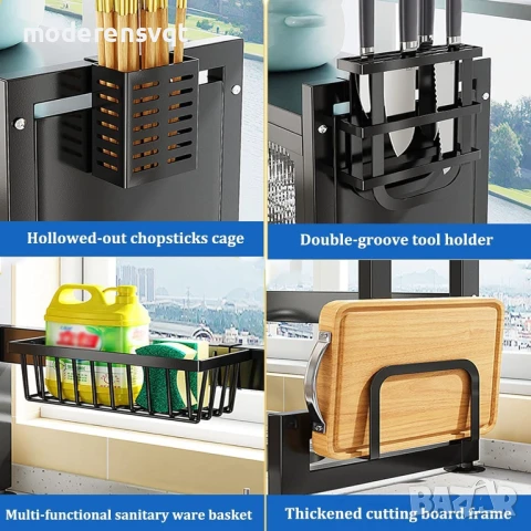 Сушилник за съдове със стъклена врата поставка за прибори и специално отделение за лъжици, вилици и , снимка 7 - Прибори за хранене, готвене и сервиране - 51352602