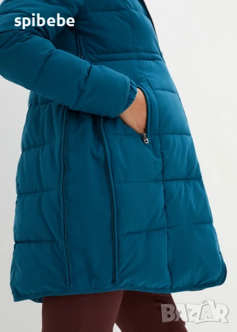 Ново зимно яке за бременни и бебеносене размер Bonprix XL 44, снимка 4 - Якета - 53119880