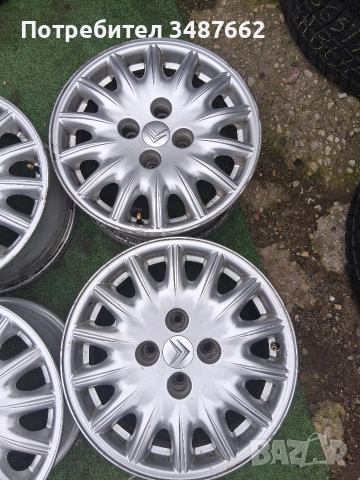 15цола за Пежо Ситроен 6.5J ×15 ет 25 ц.65.1 , снимка 2 - Гуми и джанти - 52874774