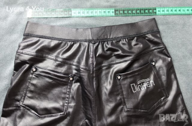 S/M къси черни кожени панталонки, снимка 13 - Къси панталони и бермуди - 37923670
