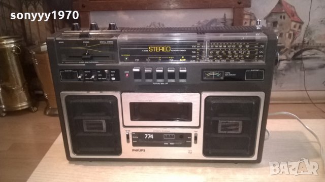 philips 774 ретро колекция-внос швеицария, снимка 5 - Радиокасетофони, транзистори - 27488523