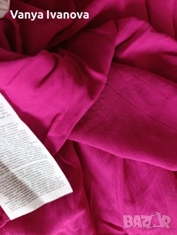 Amisu дълга цикламена рокля, снимка 10 - Рокли - 50310989