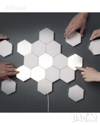 Модулен TOUCH LED панел тип „Honeycomb", снимка 3 - Други - 52853776