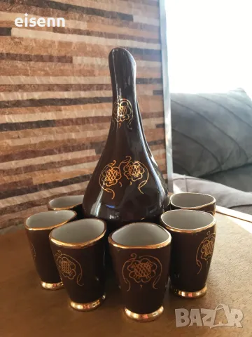 Порцеланов сервиз за ракия 