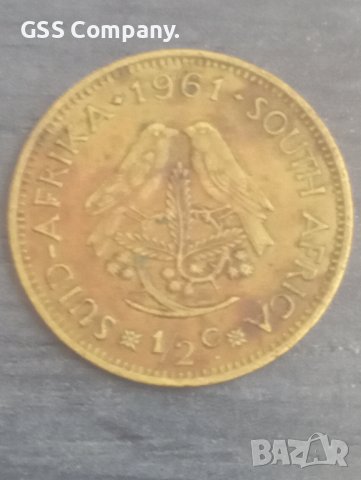 1/2 цент (1961) Ю.Африка