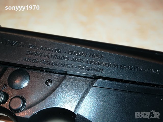 beretta-italy/germany пистолет топчета 1706211148, снимка 11 - Въздушно оръжие - 33245656