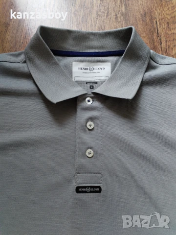 Henri Lloyd Fast-Dri Short Sleeve Polo Titanium- страхотна мъжка тениска КАТО НОВА Л, снимка 2 - Тениски - 50616808