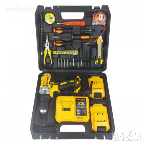 Ударен винтоверт 36V / 8Ah с 2 батерии, снимка 2 - Винтоверти - 39882432