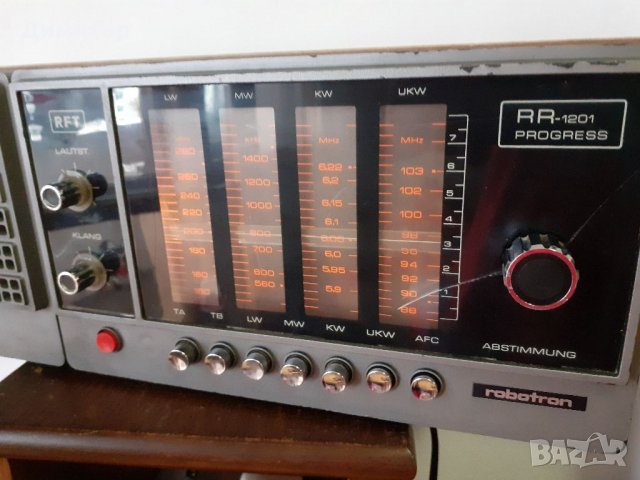 Радио ROBOTRON PROGRESS  RR1201 MADE IN DDR, снимка 3 - Радиокасетофони, транзистори - 33410831