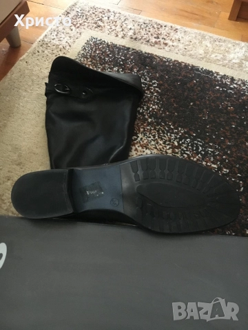 Дамски кожени ботуши , снимка 3 - Дамски ботуши - 52788992