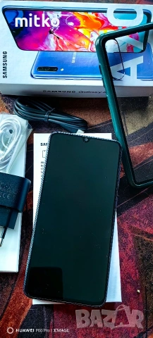SAMSUNG GALAXY A70-ПЕРФЕКТНО СЪСТОЯНИЕ.ПЪЛЕН КОМПЛЕКТ , снимка 8 - Samsung - 53562657