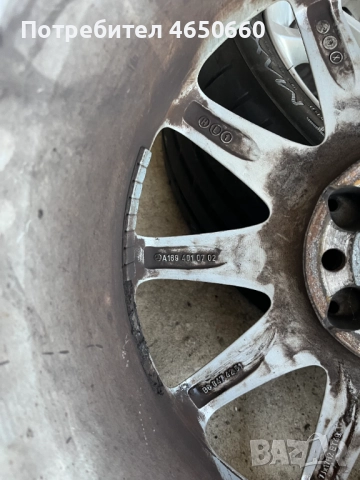 17 цолови алуминиеви джанти за Мерцедес, снимка 9 - Гуми и джанти - 52988569