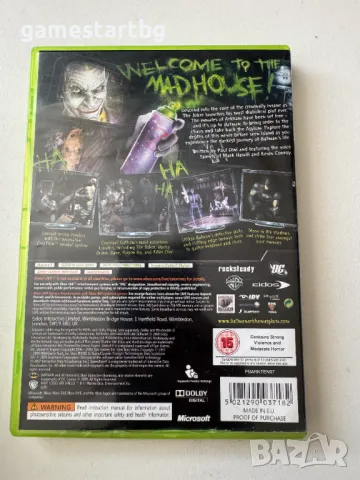 Batman: Arkham Asylum за Xbox 360 , снимка 2 - Игри за Xbox - 49594294