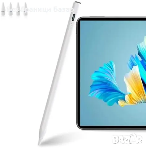 Нов Чувствителен стилус писалка за iPad Pro/Air/Mini, Бързо зареждане, снимка 1 - Друга електроника - 48680218