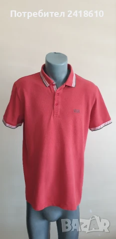 Hugo Boss Paddy Pique Cotton Regular Fit Mens Size L - XL ОРИГИНАЛНА Тениска!, снимка 8 - Тениски - 50861864