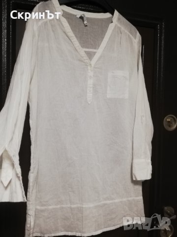 Дамска риза, 100% памук, Отлично състояние/Ново! , снимка 2 - Ризи - 43365743