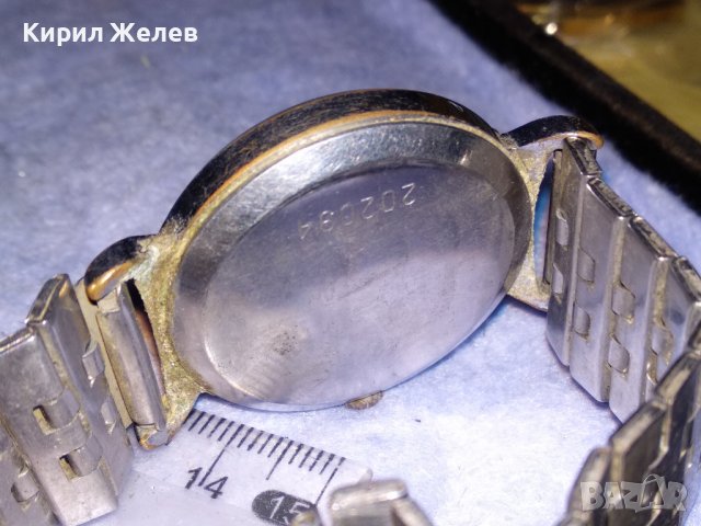 ПОБЕДА СДЕЛАНО в СССР Стар РУСКИ МЪЖКИ МЕХАНИЧЕН ЧАСОВНИК НЕРЪЖДАЕМА СТОМАНА ВЕРИЖКА РАБОТЕЩ 35304, снимка 11 - Антикварни и старинни предмети - 39887804