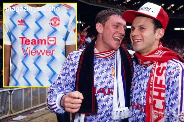 Детски Футболен Екип – ADIDAS MANCHESTER UNITED; размери: 164-176 см., снимка 8 - Футбол - 32842841