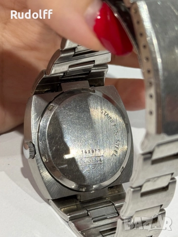 Часовник Dugena Дугена, снимка 4 - Антикварни и старинни предмети - 52997723