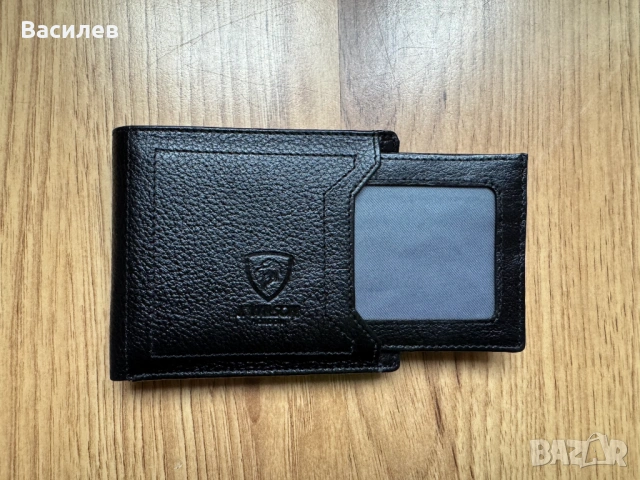 J. Wilson мъжки портфейл портмоне естествена кожа плюс подарък кейс за документи и карти внос Англия, снимка 11 - Портфейли, портмонета - 47245277
