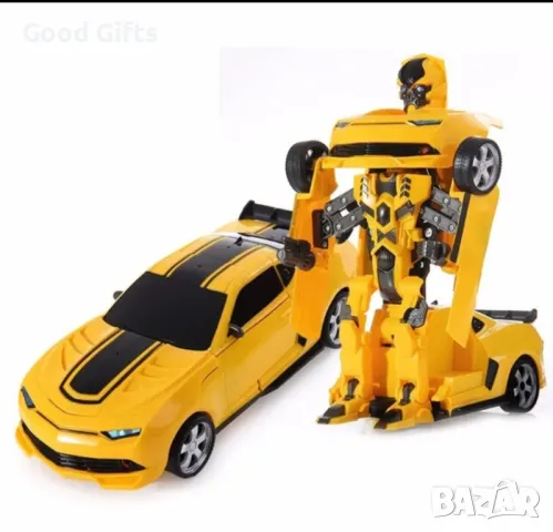 Трансформърс кола робот с дистанционно и акумулаторна батерия, снимка 6 - Коли, камиони, мотори, писти - 47303548